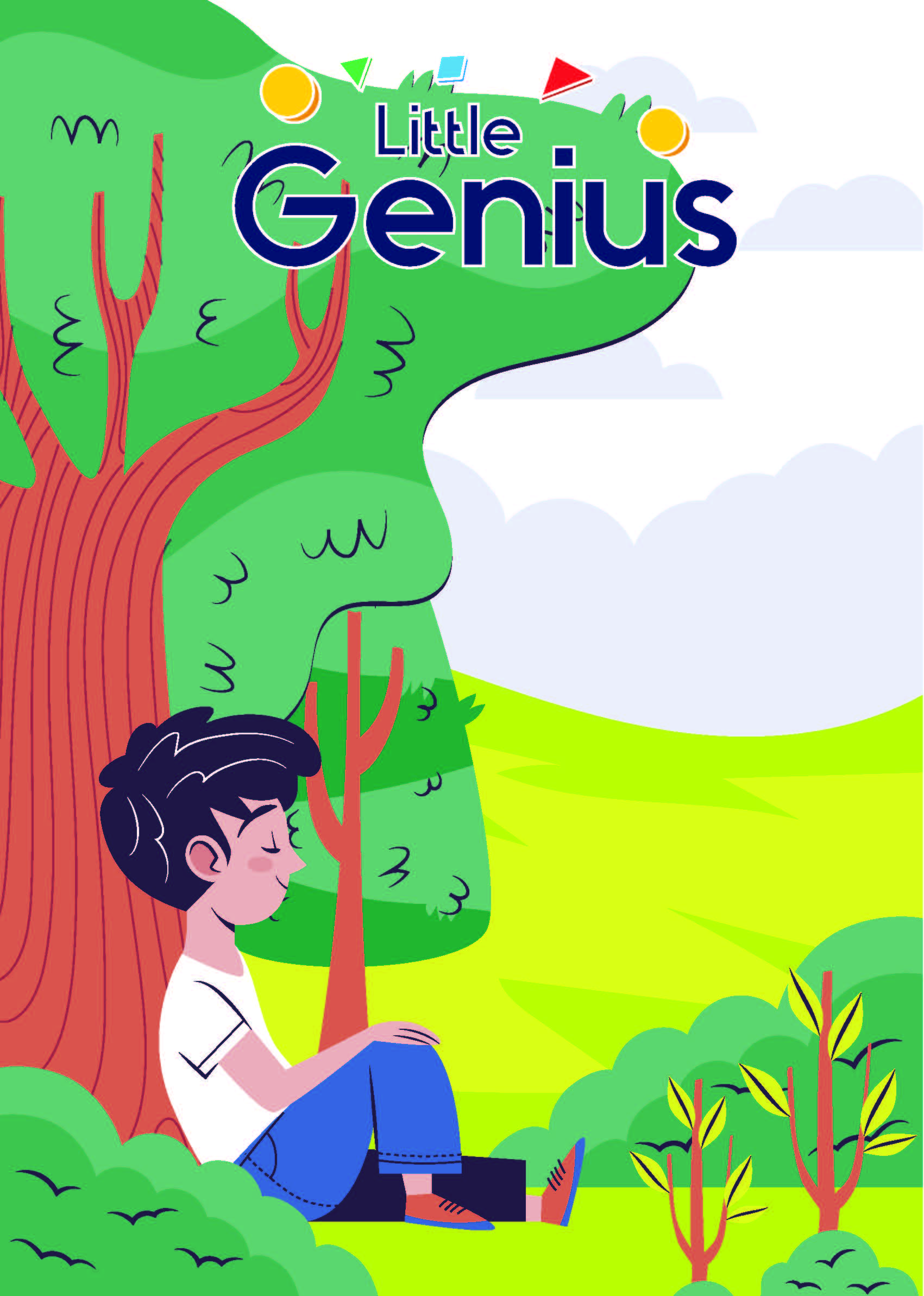 Little Genius - Boy under a tree